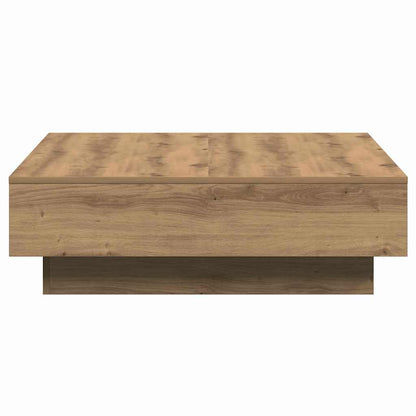 Kafébord Artisan eik Finer, MDF 90 x 90 x 28 cm Lagring