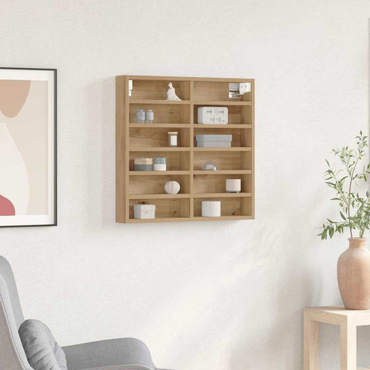 Vitrine Cabinet Artisan Eik 60x8,5x58 cm Ingeniørtre