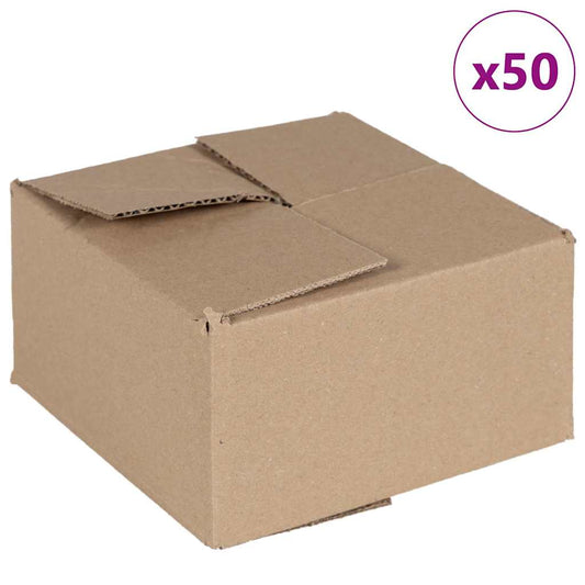 Folding Box 50 stk 15x15x8 cm Kartong