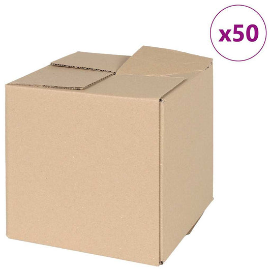 Folding Box 50 stk 20x20x20 cm Kartong