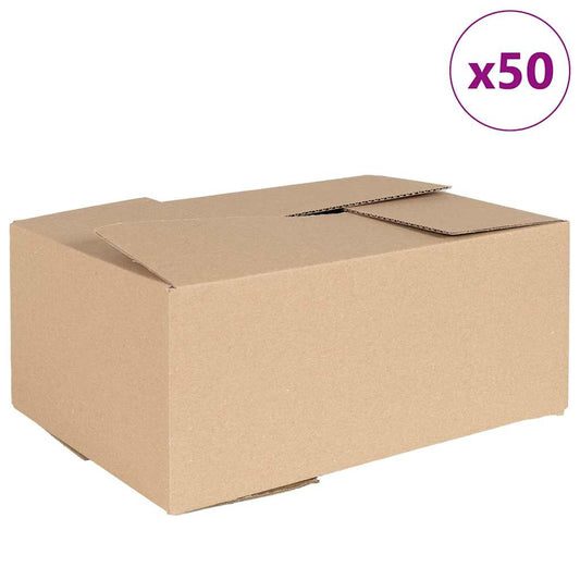 Foldbar Boks 50 stk 35x24x15 cm Kartong