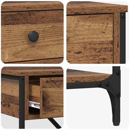 Avlastningsbord Gamle Tre 75x34.5x75 cm Ingeniørtre