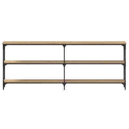 Avlastningsbord Artisan eik 200x29x75 cm Ingeniørtre