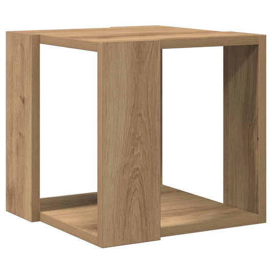Kaffebord Håndlaget eik Solid eik 32 x 32 x 30 cm Holdbar