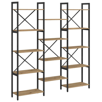 Bokhylle artisan eik 156 x 25 x 167.5 cm Konstruert tre