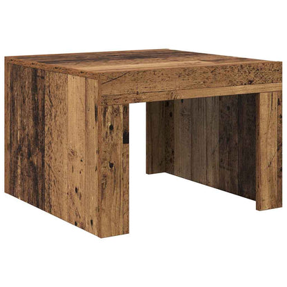 Kaffebord Gammelt tre 50 x 50 x 35 cm Konstruert tre