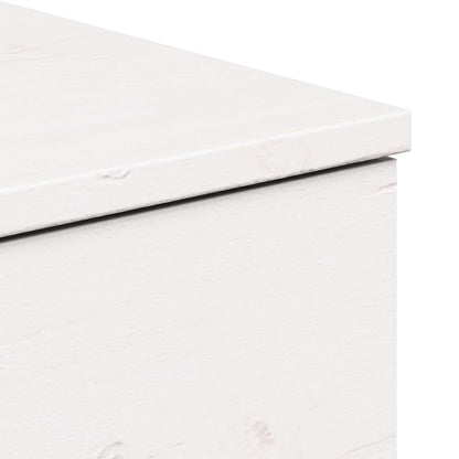 Vegghengt nattebord med skuff Veggmontert 2 pcs Hvit 37 x 35 x 18.5 cm