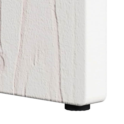 Kaffebord Hvit 80 x 50 x 31 cm Massiv furu tre