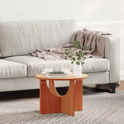 Kaffebord Brun 50 x 50 x 35 cm Massiv furu tre