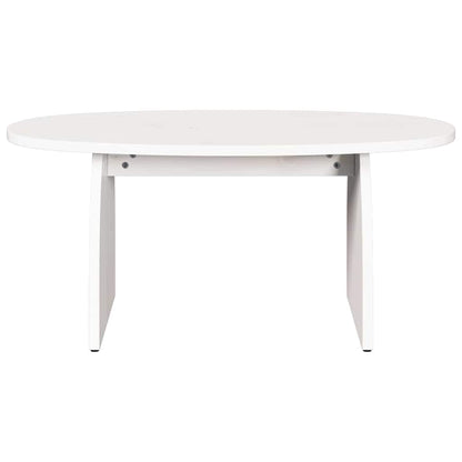 Kaffebord Hvit 80 x 40 x 35 cm Massiv furu tre