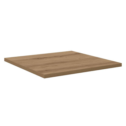 Bokhylleplater, 4 stk, Artisan Eik, 40x40x1,5 cm, Konstruert Tre