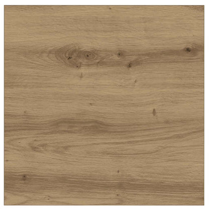 Bokhylleplater, 4 stk, Artisan Eik, 40x40x1,5 cm, Konstruert Tre