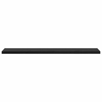 Bokhyller - 4 pakke i svart eik, 60x10x1.5 cm - Laget av konstruert tre