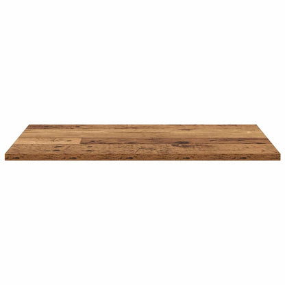 Bokhylle Bord med hylle med lagring 4 pcs Brun 100 x 40 x 1.5cm Sponplate