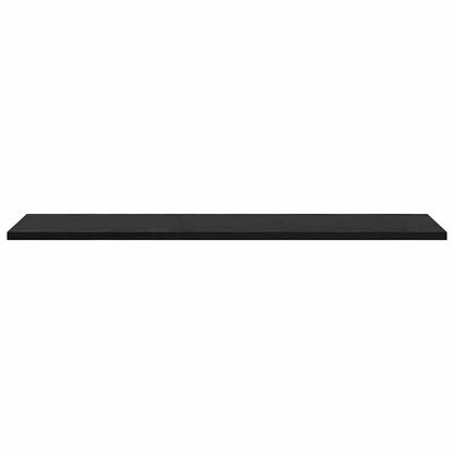 Bokhylle Bord med hylle 4 pcs Svart 100 x 40 x 1.5cm Sponplate