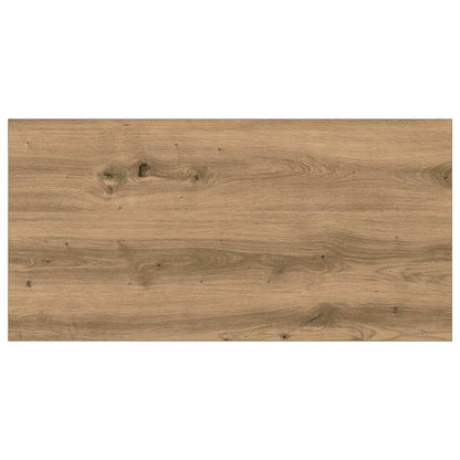 Bokhylle Bord med hylle med lagring 4 pcs Brun 100 x 40 x 1.5cm Sponplate