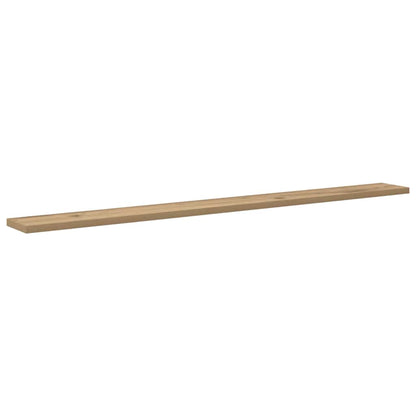 Bokhylle Bord med hylle med lagring 4 pcs Brun 100 x 40 x 1.5cm Sponplate