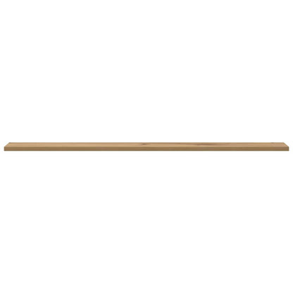 Bokhylle Bord med hylle med lagring 4 pcs Brun 100 x 40 x 1.5cm Sponplate