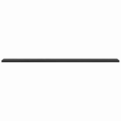 Bokhylle Bord med hylle 4 pcs Svart 100 x 40 x 1.5cm Sponplate