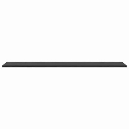 Bokhylle Bord med hylle 4 pcs Svart 100 x 40 x 1.5cm Sponplate