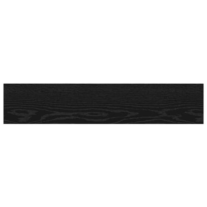 Bokhylle Bord med hylle 4 pcs Svart 100 x 40 x 1.5cm Sponplate