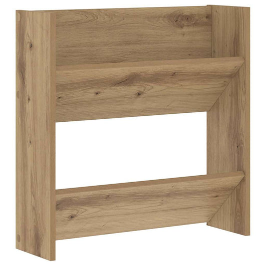 Veggsko skap artisan eik 60 x 18 x 60 cm Konstruert tre