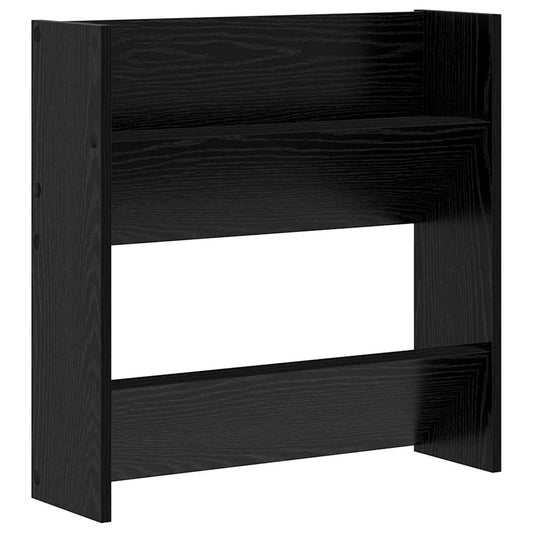 Veggsko skap med hylle Annet Svart eik 60 x 18 x 60 cm Konstruert tre