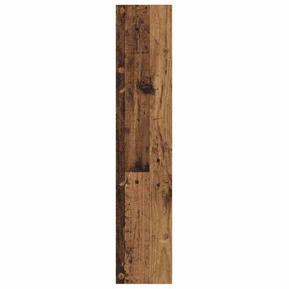 Veggsko skap Gammelt tre 60 x 18 x 60 cm Konstruert tre