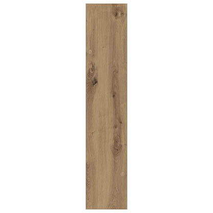 Veggsko skap 2 pcs artisan eik 60 x 18 x 60 cm Konstruert tre