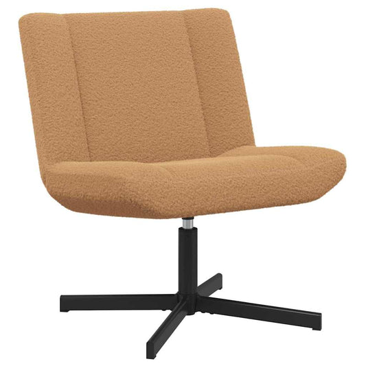 Accentstol Beige Stoff, Metall Standard Ergonomisk Accentstol