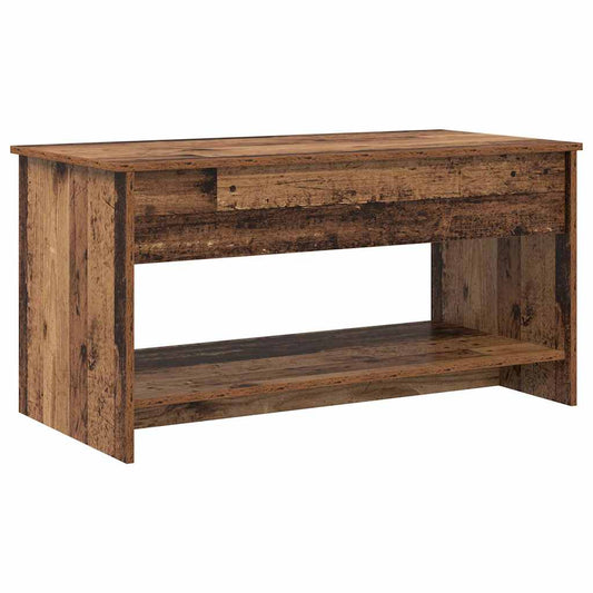 Kaffebord Gammelt tre 102 x 50 x 52.5 cm Konstruert tre