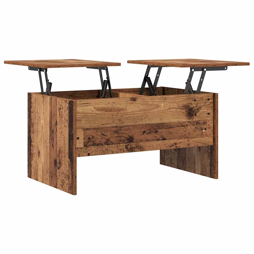 Kaffebord Gammelt tre 80 x 50,5 x 42,5 cm Konstruert tre