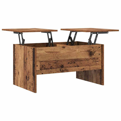 Kaffebord Gammelt tre 80 x 50,5 x 42,5 cm Konstruert tre