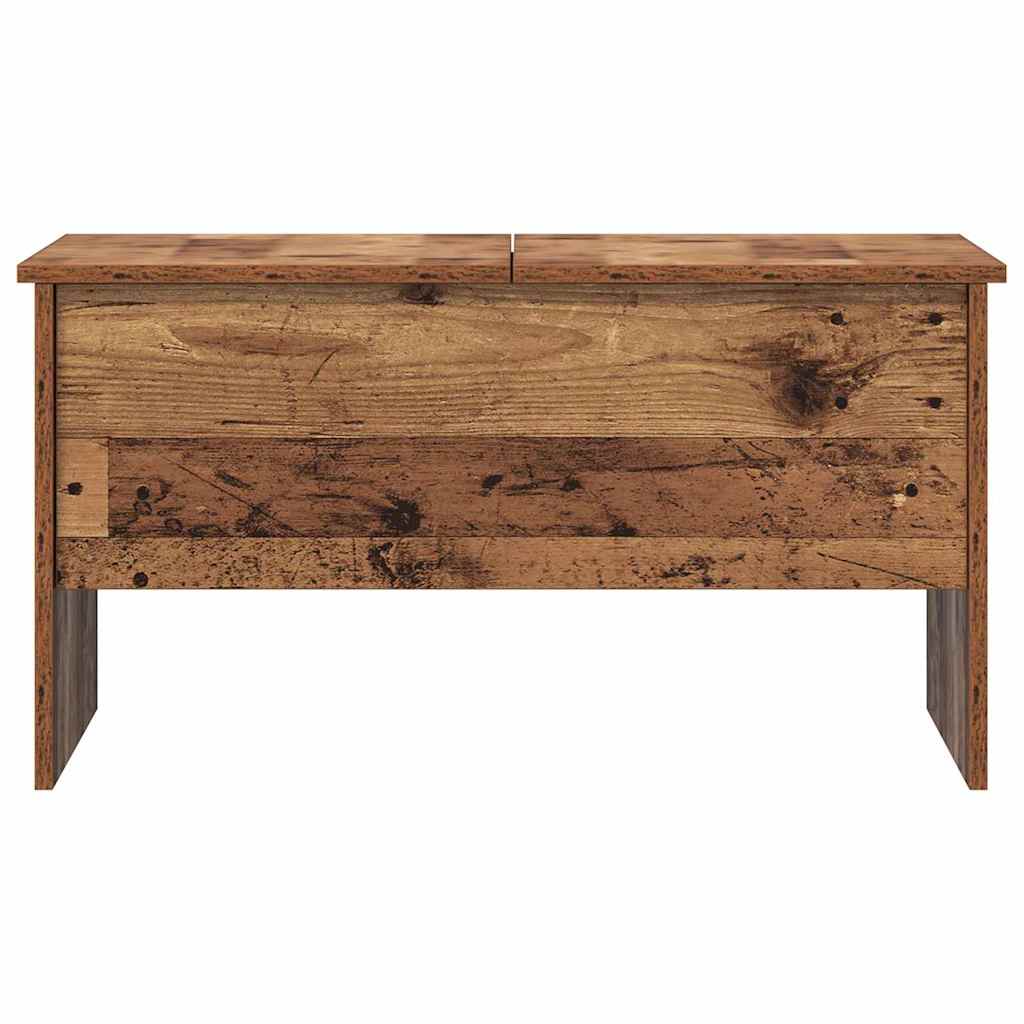 Kaffebord Gammelt tre 80 x 50,5 x 42,5 cm Konstruert tre