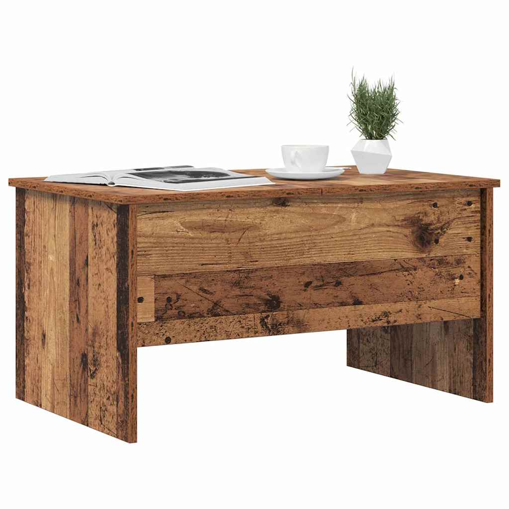 Kaffebord Gammelt tre 80 x 50,5 x 42,5 cm Konstruert tre
