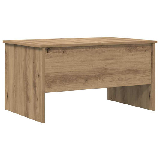 Kaffebord artisan eik 80 x 50,5 x 42,5 cm Konstruert tre
