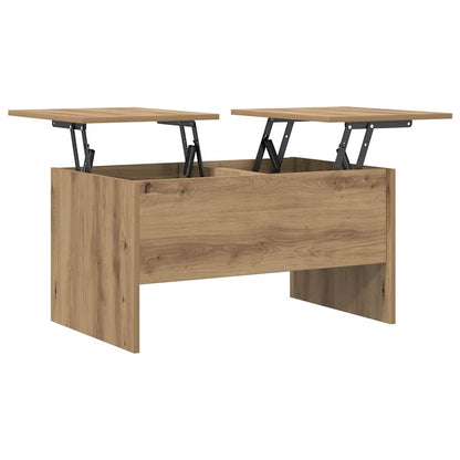 Kaffebord artisan eik 80 x 50,5 x 42,5 cm Konstruert tre
