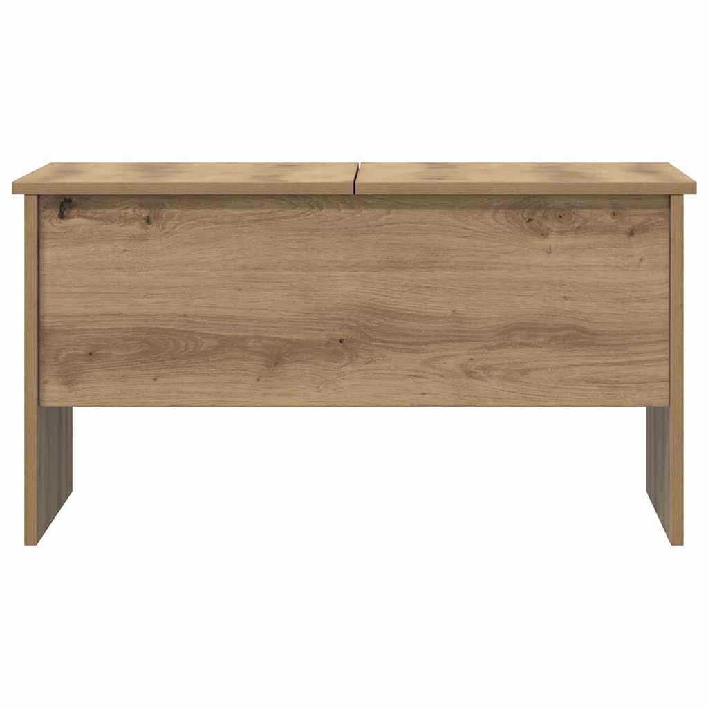 Kaffebord artisan eik 80 x 50,5 x 42,5 cm Konstruert tre