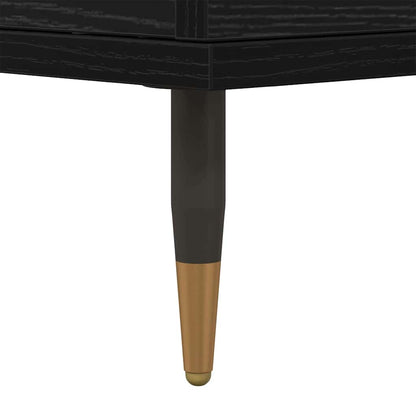 Serviesskap Svart eik 60 x 35 x 70 cm Konstruert tre