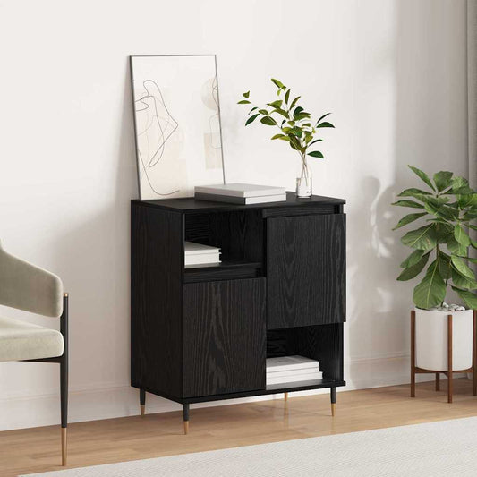 Serviesskap Svart eik 60 x 35 x 70 cm Konstruert tre