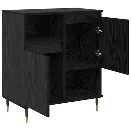 Serviesskap Svart eik 60 x 35 x 70 cm Konstruert tre