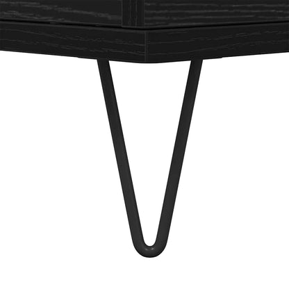 Serviesskap Svart eik 60 x 35 x 70 cm Konstruert tre