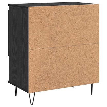 Serviesskap Svart eik 60 x 35 x 70 cm Konstruert tre