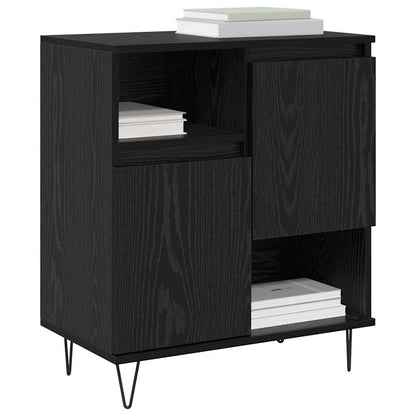 Serviesskap Svart eik 60 x 35 x 70 cm Konstruert tre