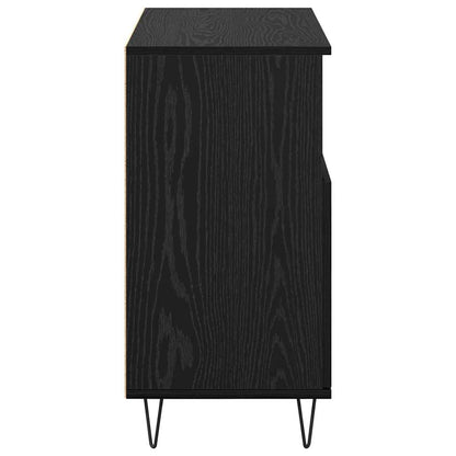 Serviesskap Svart eik 60 x 35 x 70 cm Konstruert tre