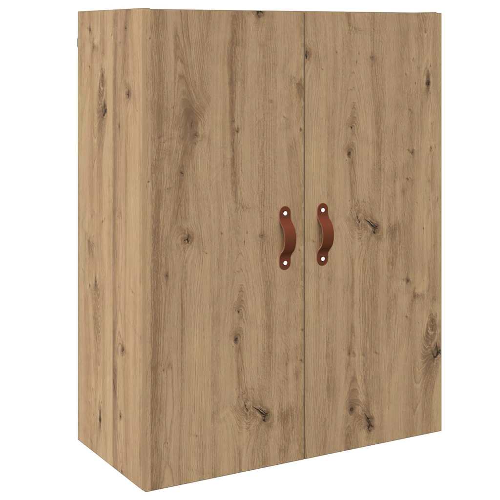 Veggskap Veggmontert Brun 69.5 x 34 x 90 cm Konstruert tre