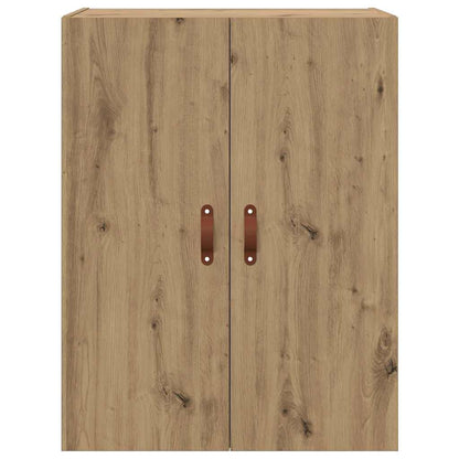Veggskap Veggmontert Brun 69.5 x 34 x 90 cm Konstruert tre