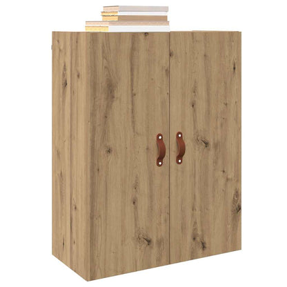Veggskap Veggmontert Brun 69.5 x 34 x 90 cm Konstruert tre