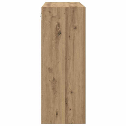Veggskap Veggmontert Brun 69.5 x 34 x 90 cm Konstruert tre