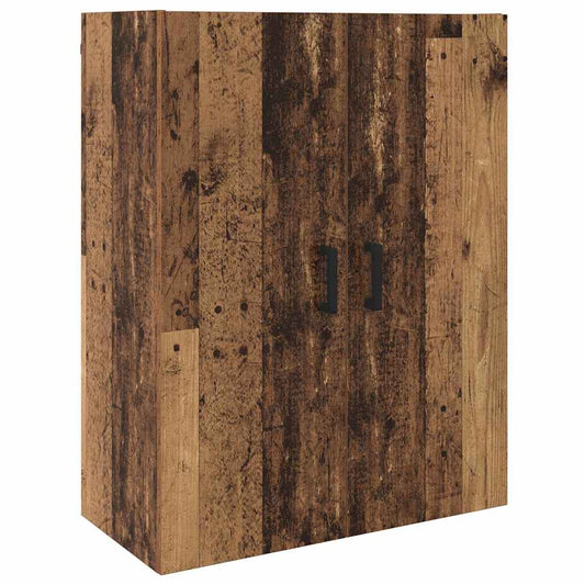 Veggskap Veggmontert Brun 69.5 x 34 x 90 cm Konstruert tre